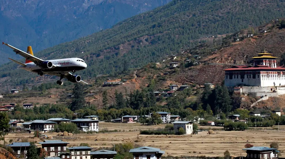 Lystravel-Bhutan-Airport-Ground